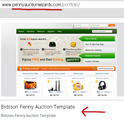 bidsson-template-penny-auction-wizards