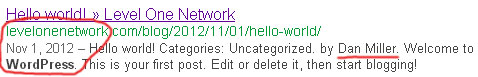 wordpress-install-nov-2012-level-one-network