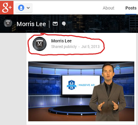 morris-lee-massive-ad-marketing-video-google-plus