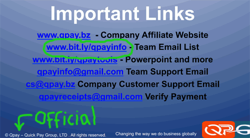 important-links-slide-quick-pay-group-compensation-plan