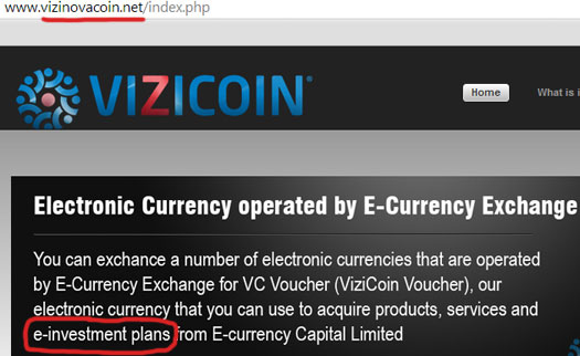 vizicoin-website-e-investment