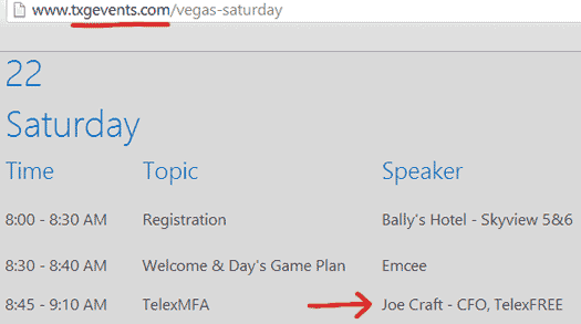 joe-craft-CFO-telexfree-speaker-training-event-feb-2014