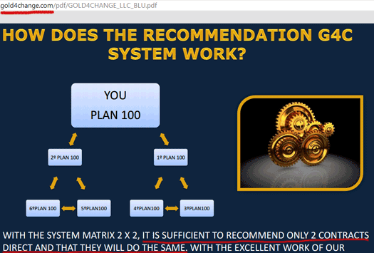 recruitment-scheme-gold4change-compensation-plan