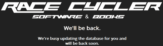 race-cycler-maintenance-message-launch-fail