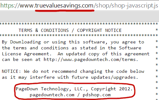 pagedown-technology-pdshop-true-value-savings-source-code