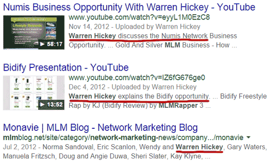 warren-hickey-promoting-bidify-numis-network-monavie