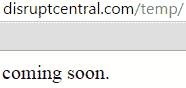 disrupt-central-website-coming-soon-placeholder