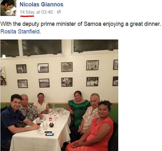 dinner-nicolas-giannos-deputy-prime-minister-samoa-ufun-club-may-2015