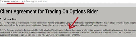 options-rider-client-agreement