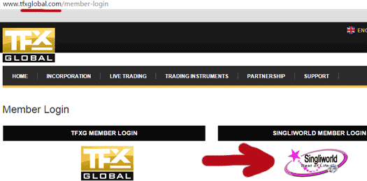 singliworld-login-tfx-global-website