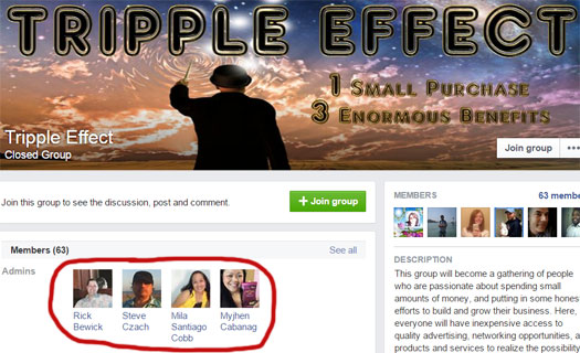 tripple-effect-facebook-group