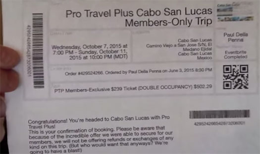 cabo-san-lucas-trip-scam-paul-della-penna-pro-travel-plus