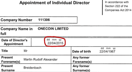 martin-breidenbach-appointed-onecoin-director