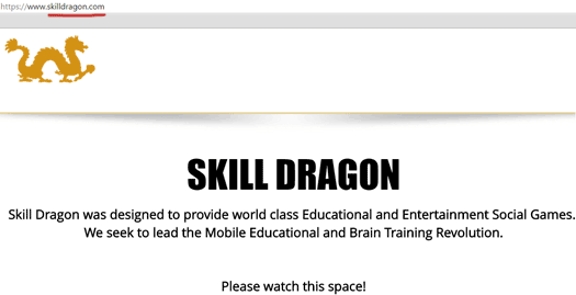 skill-dragon-website-maintenance-message