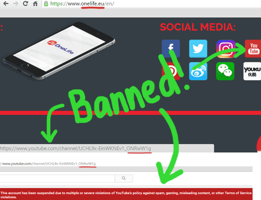 onelife-youtube-channel-banned-onecoin