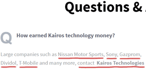 nissan-no-partnership-kairos-technologies