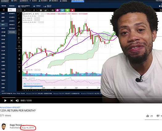 trevon james marketing crypto scams youtube