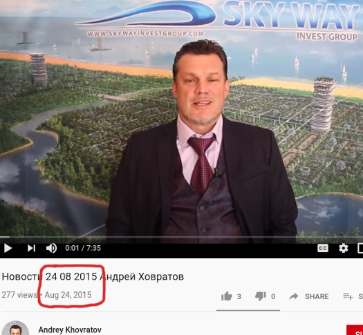 andrey khoratov promoting skyway capital