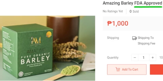 IAM Worldwide Review: Barley grass & illegal medical claims