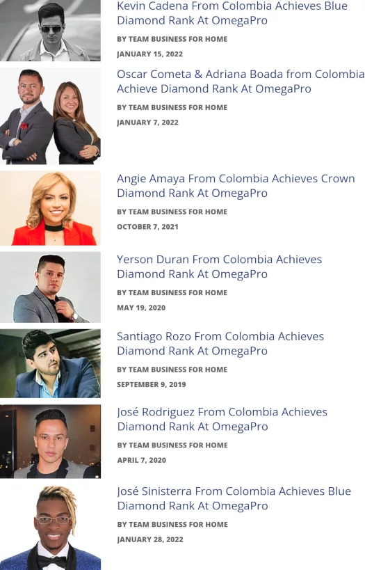 OmegaPro OMP Money securities fraud warning by Colombia