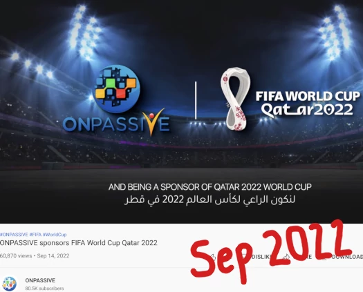ONPASSIVE partners with BeIN Sports to sponsor the live streaming of the  World's Biggest Tournament! 